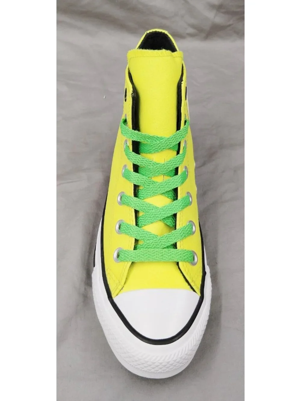 Converse Chuck Taylor All Star Hi 169453C Yellow Synthetic Mens 4 Womens 6